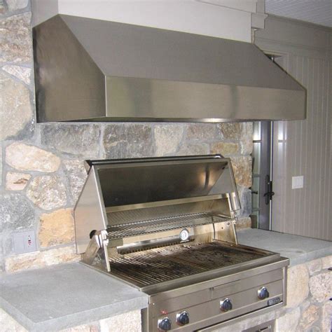 stainless steel outdoor kitchen vents